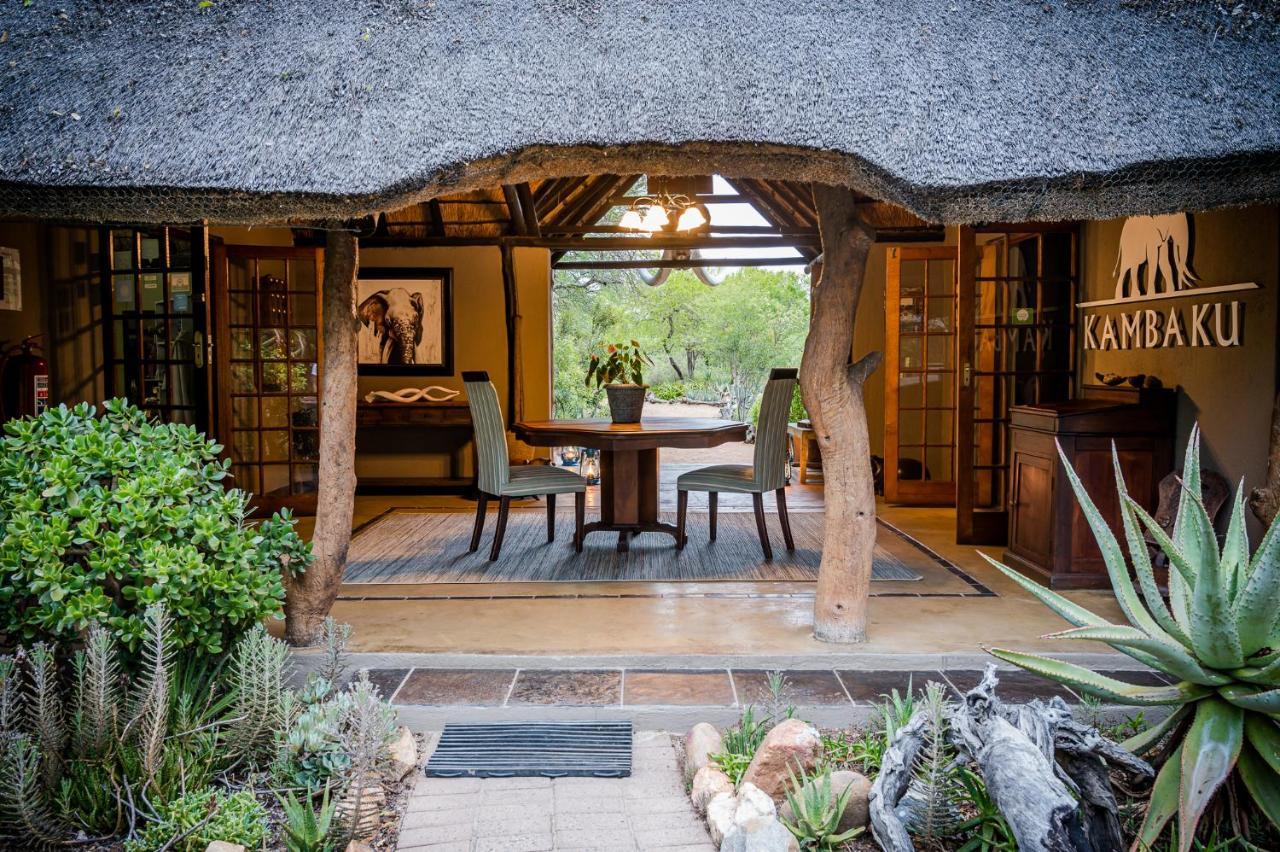 Kambaku Safari Lodge ティムババティ野生保護区 エクステリア 写真
